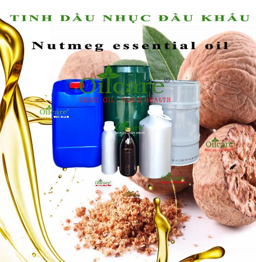 Tinh dầu nhục đậu khấu Nutmeg Essential Oil sỉ buôn lít kg giá rẻ mua ở đâu