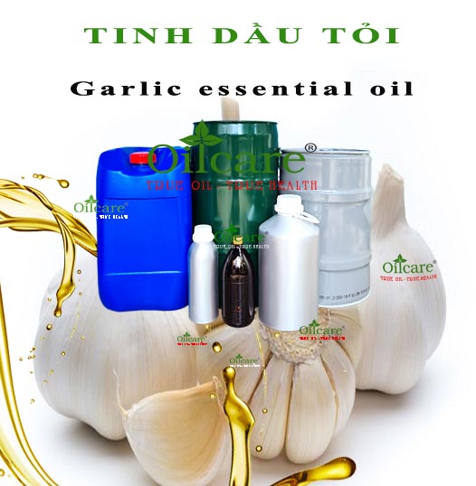 Tinh dầu tỏi garlic essential oil bán sỉ lít kg buôn rẻ