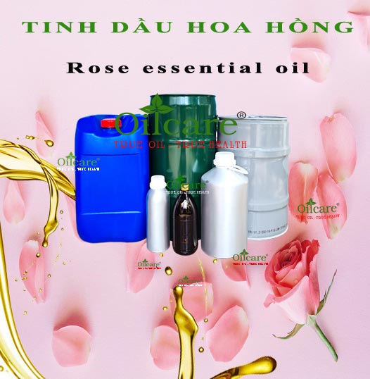 Tinh dầu hoa hồng rose essential oil bán sỉ lít kg buôn rẻ