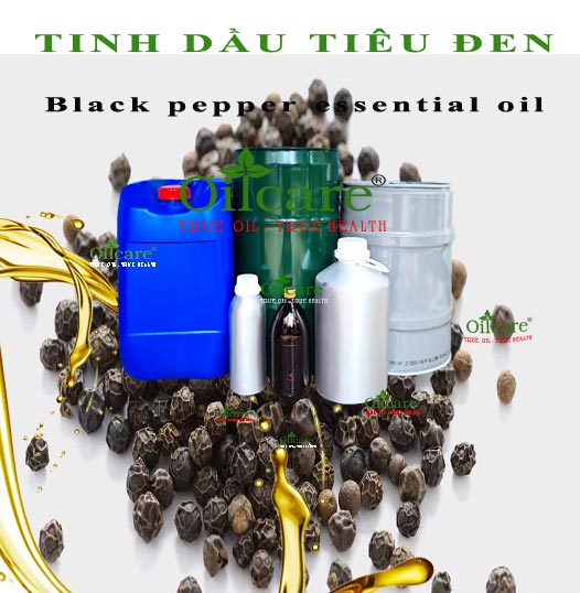 Tinh dầu tiêu đen bán sỉ lít kg buôn giá rẻ mua ở đâu "Black peper essential oil"